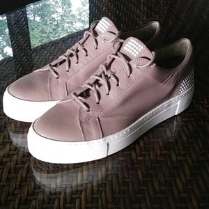 AGL Stella Pearl Leather Sneaker